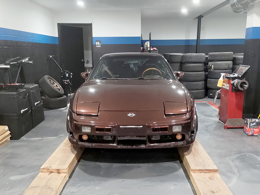 S13 180sx in the Shop