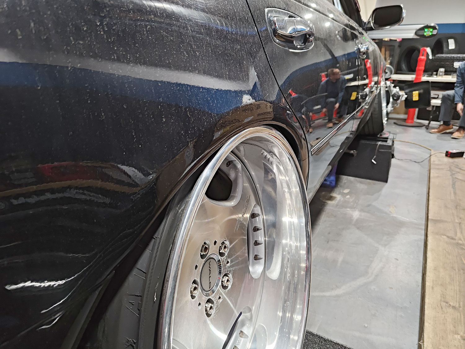 Nissan Cima Slammed Fitment