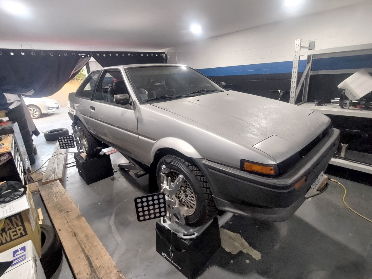 AE86 Rally Height
