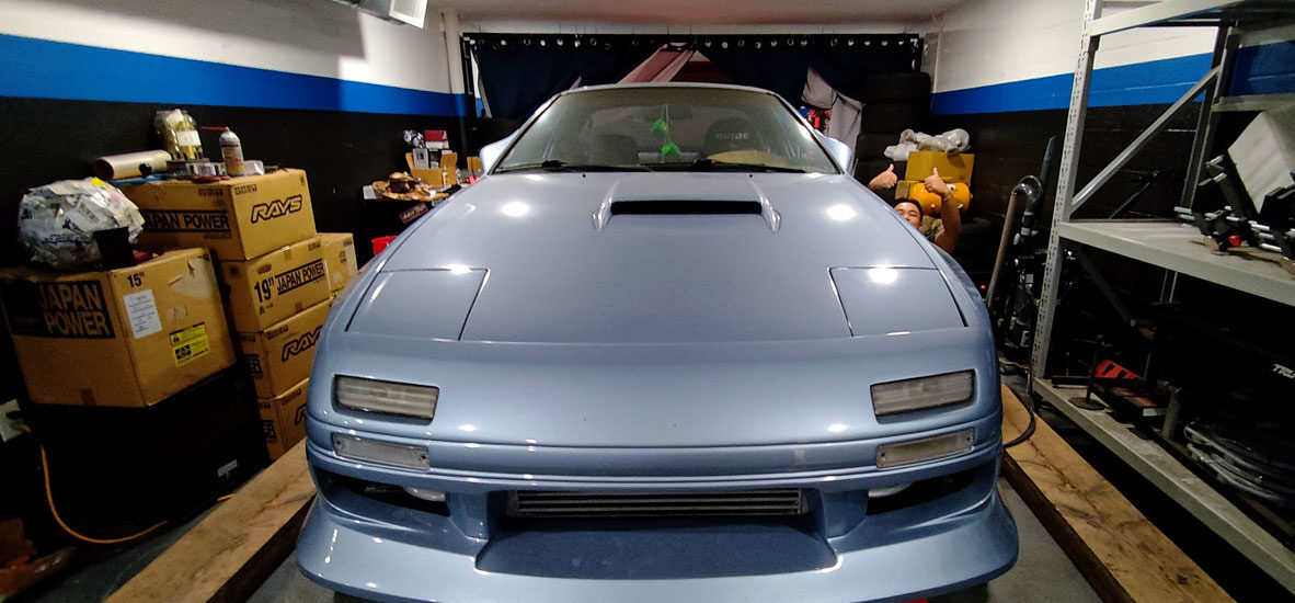 FC3S Turbo Front Angle
