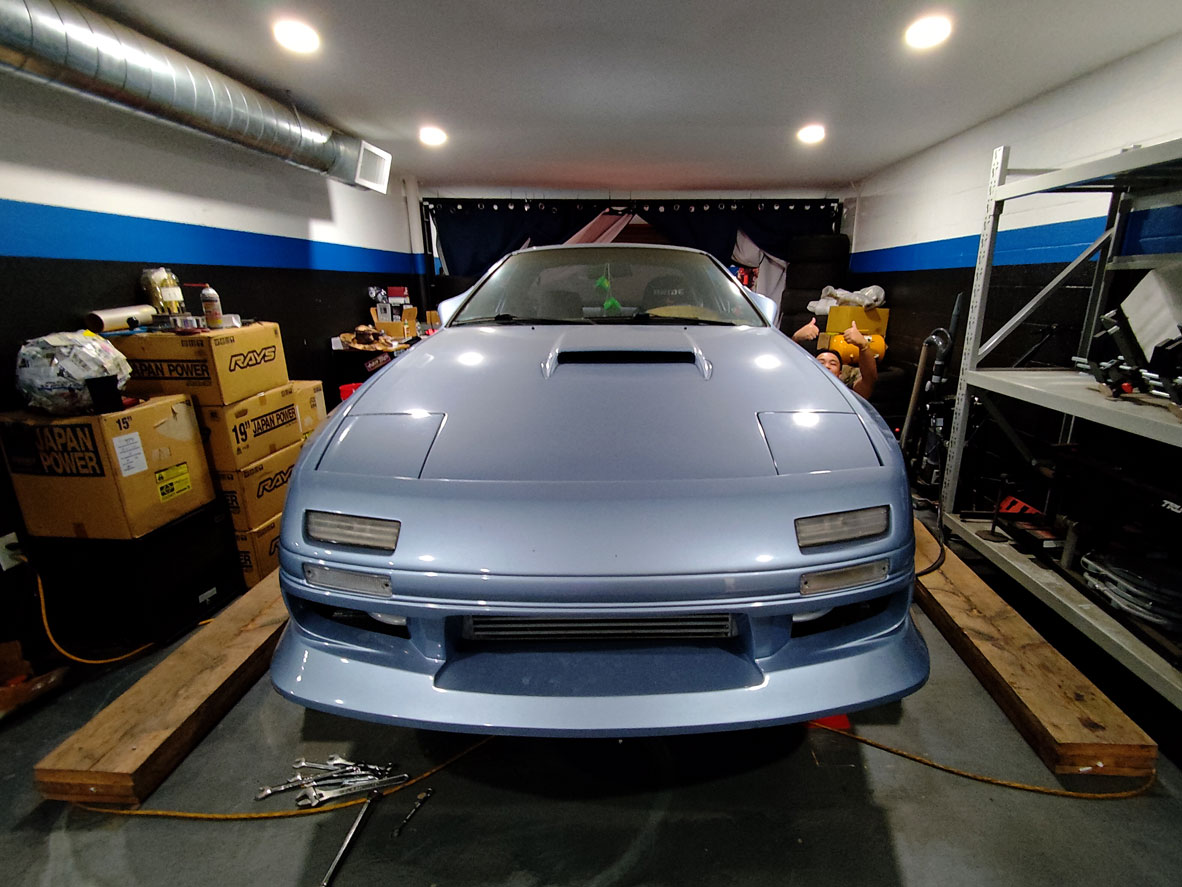 FC3S Turbo Front Angle