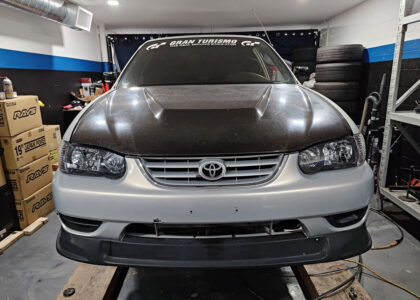Corolla with Carbon Fiber Hood