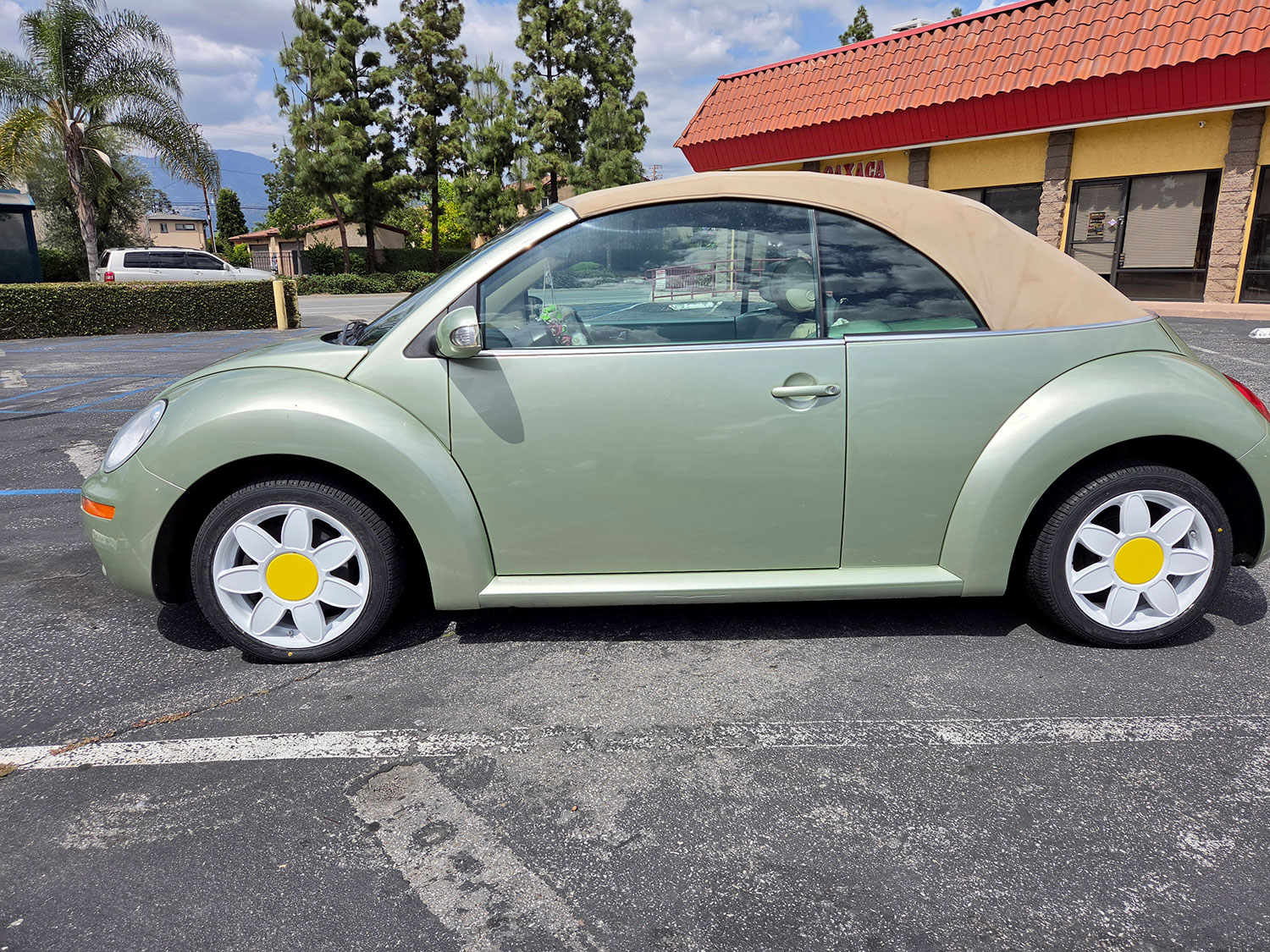 New Wheels on the VW Beetle